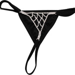 Rhinestone Mesh Bikini G-String Body Chain